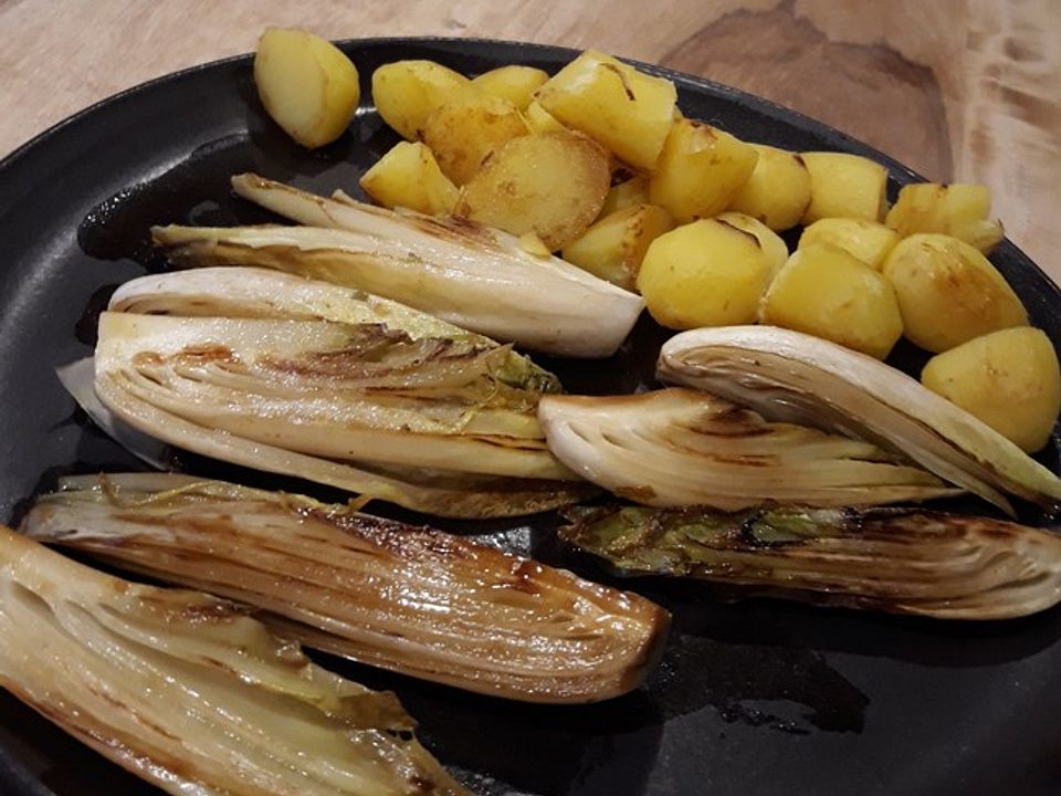 Gebratener Chicoree mit Aceto balsamico von lionard | Chefkoch