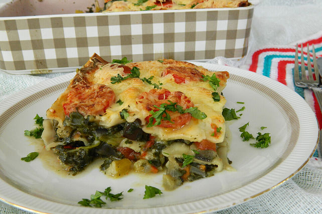 Gemüse - Lasagne mit Käsekruste von Angelique1| Chefkoch