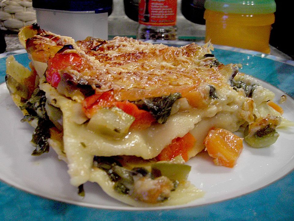 Gemüse - Lasagne mit Käsekruste von Angelique1| Chefkoch