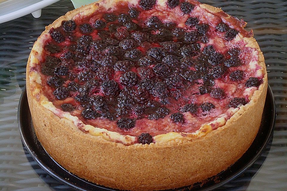 Fruchtiger Beeren - Vanille - Kuchen