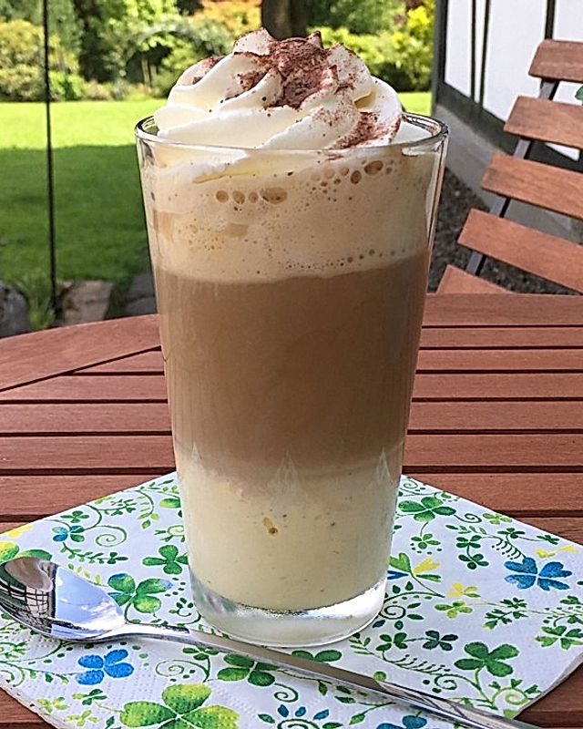 Eiskaffee Latte macchiato