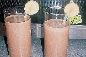 Bananen Schoko Milchshake Von Yemaja18 Chefkoch 