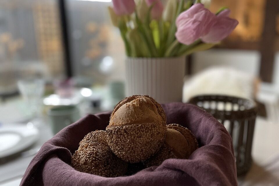 Grundrezept helle Weizenbrötchen