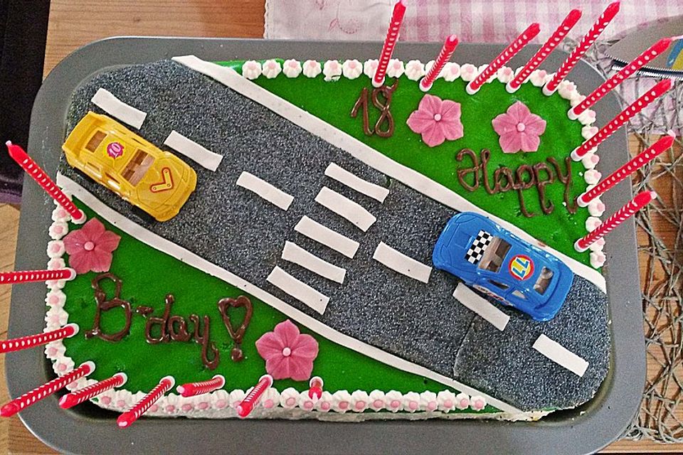 Führerschein - Torte zum 18. Geburtstag