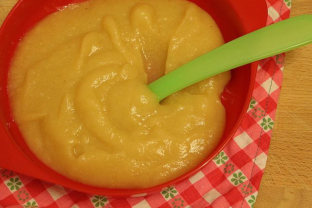 Banane - Pfirsich - Apfel - Brei| Chefkoch