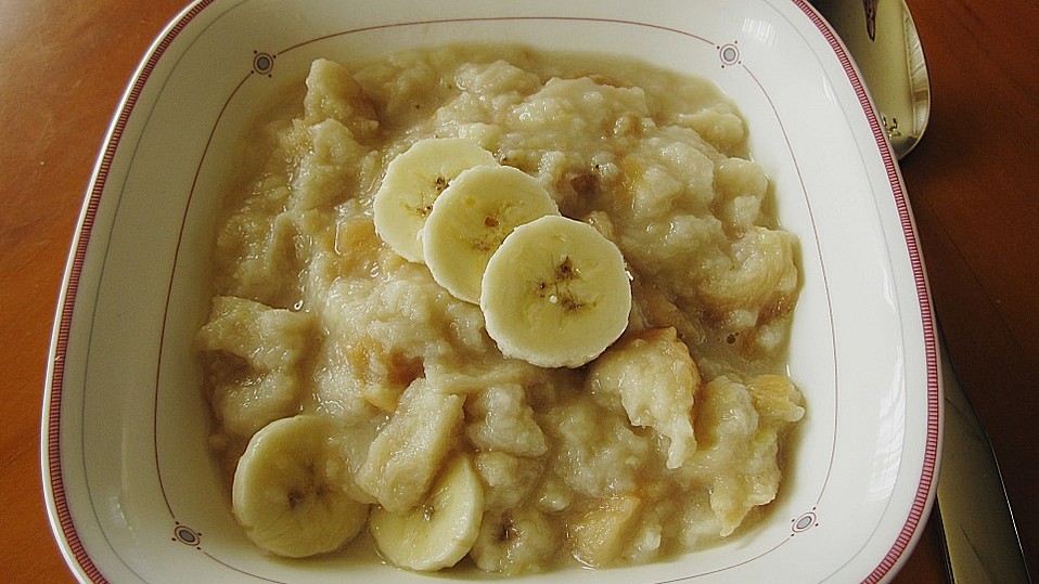 Bananen - Zwieback - Brei