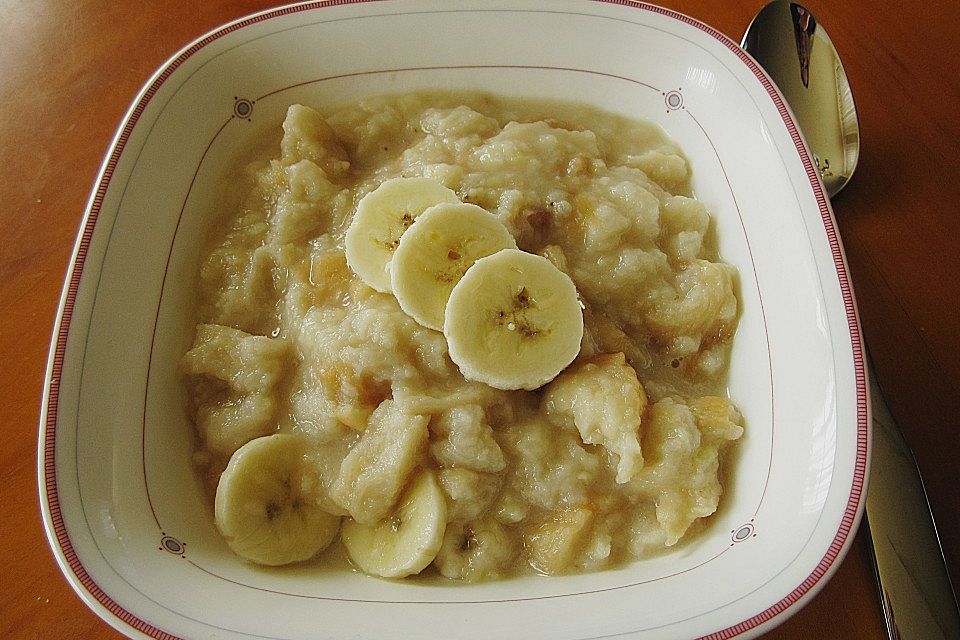 Bananen - Zwieback - Brei