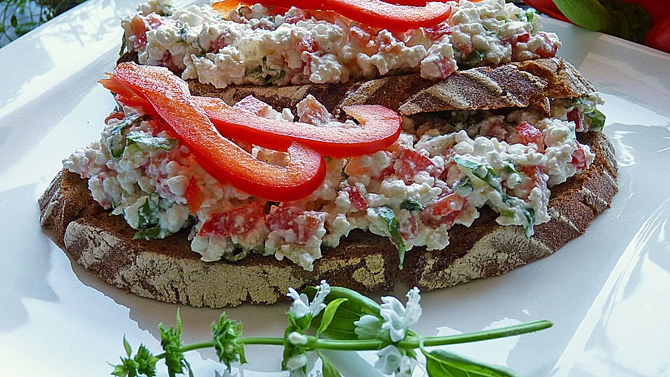 Angemachter Hüttenkäse-image
