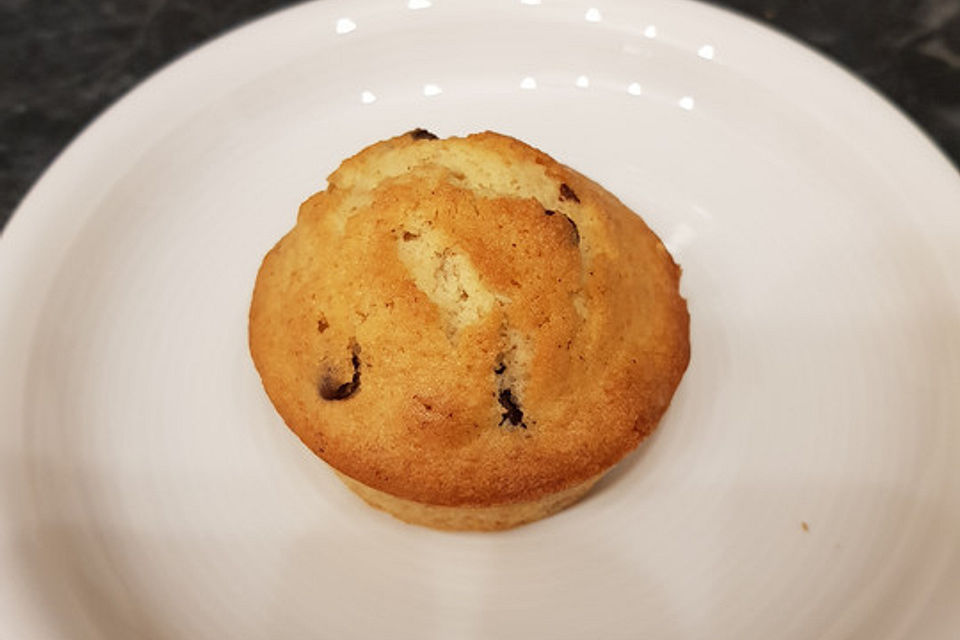 Mandelmuffins mit Schokotröpfchen