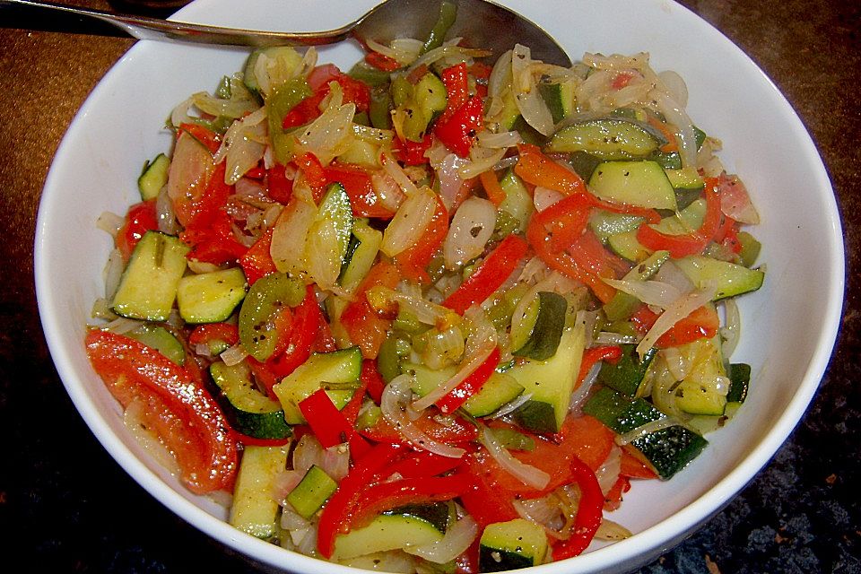 Ratatouille - Salat