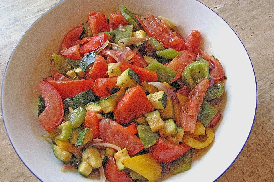 Ratatouille - Salat