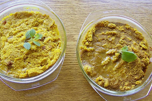 Kichererbsenauflauf, scharf