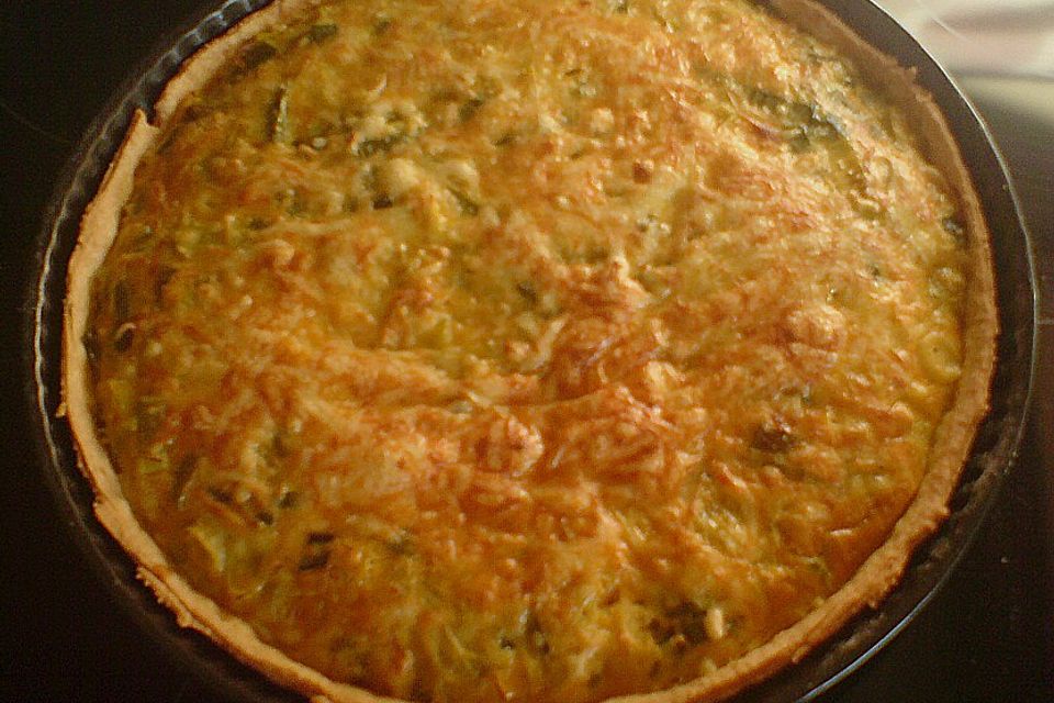 Lauch - Quiche mit Curry