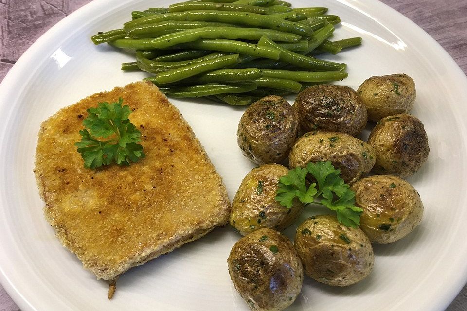 Bayerisches Leberkäseschnitzel