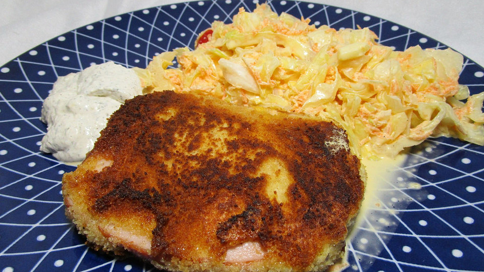 Bayerisches Leberkäseschnitzel von Karlbig Bayerisches Leberkäseschnitzel von Karlbig