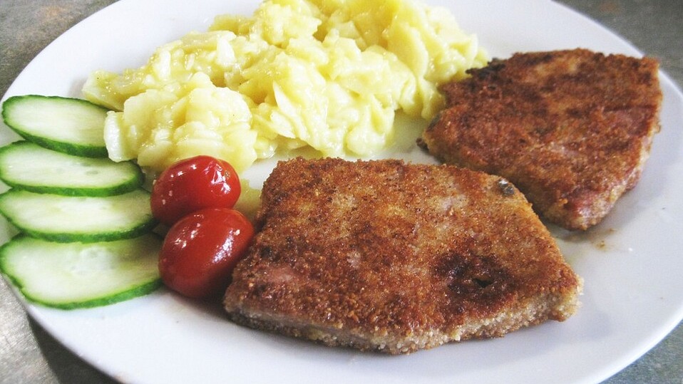 Bayerisches Leberkäseschnitzel von Karlbig Bayerisches Leberkäseschnitzel von Karlbig
