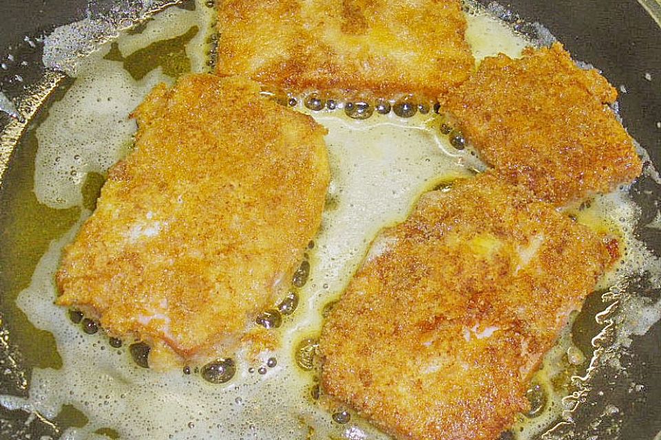 Bayerisches Leberkäseschnitzel