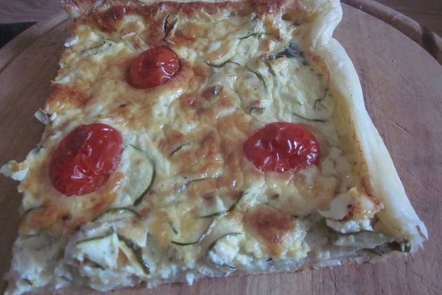 Blätterteig - Tomaten - Zucchini - Tarte von picea| Chefkoch