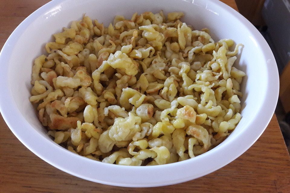 Hausgemachte Spätzle