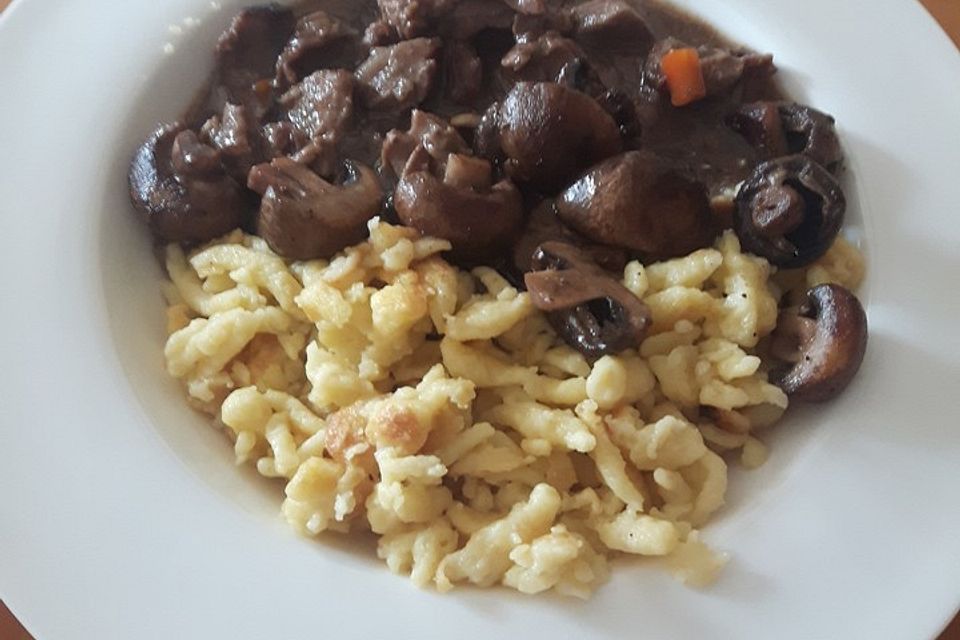 Hausgemachte Spätzle