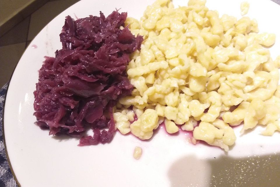 Hausgemachte Spätzle