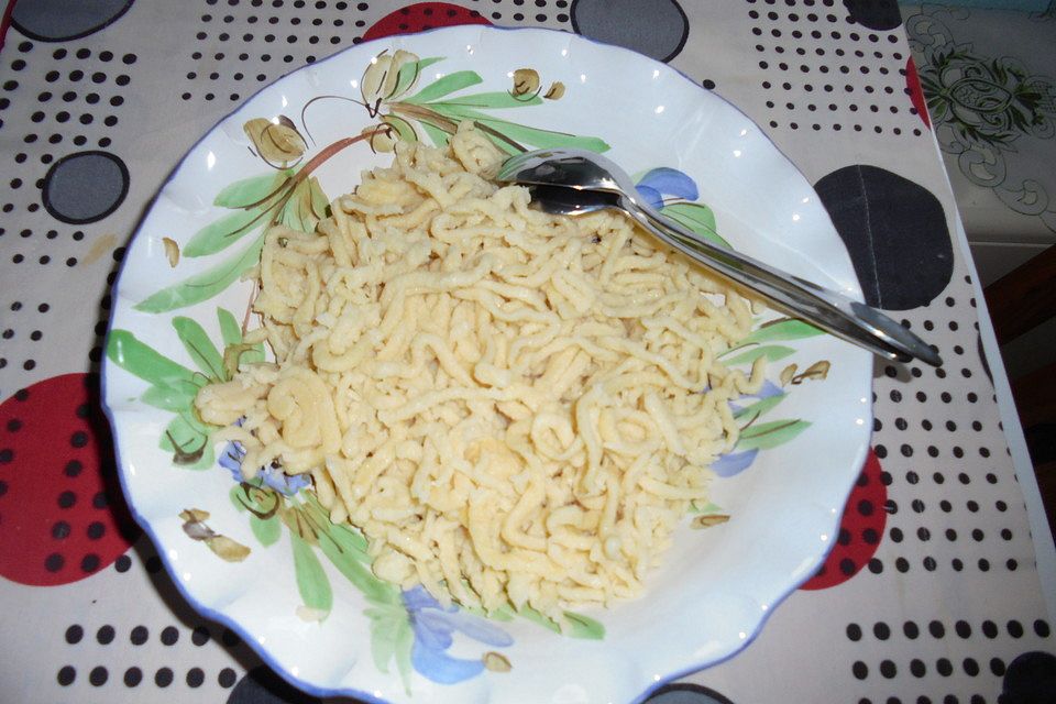 Hausgemachte Spätzle