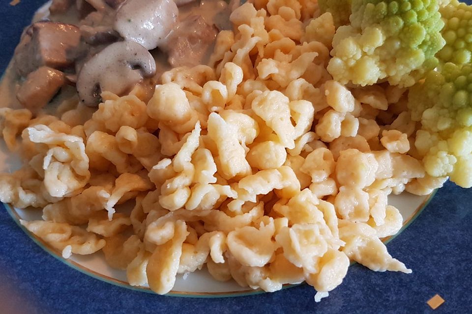 Hausgemachte Spätzle