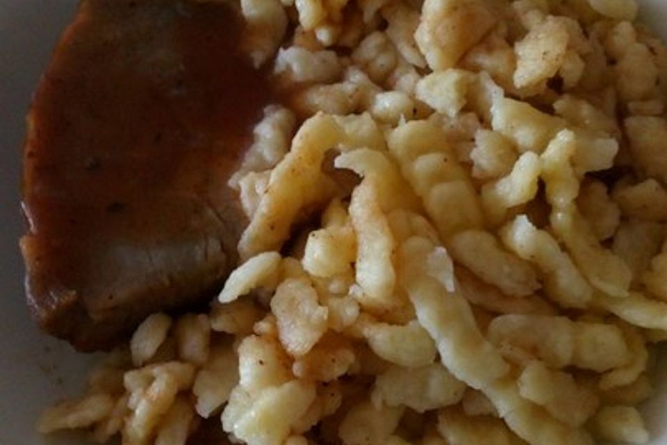 Hausgemachte Spätzle