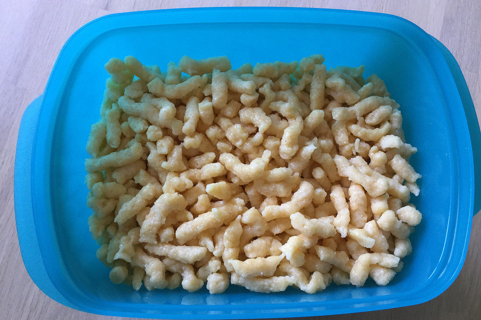 Hausgemachte Spätzle