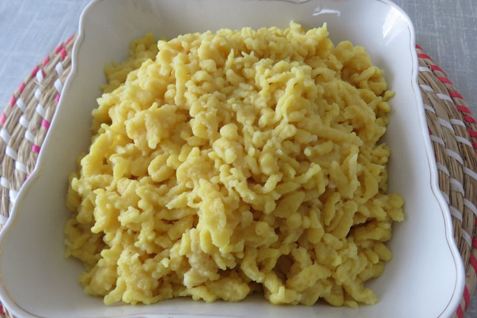 Hausgemachte Spätzle