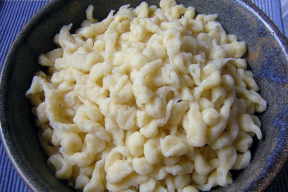 Hausgemachte Spätzle