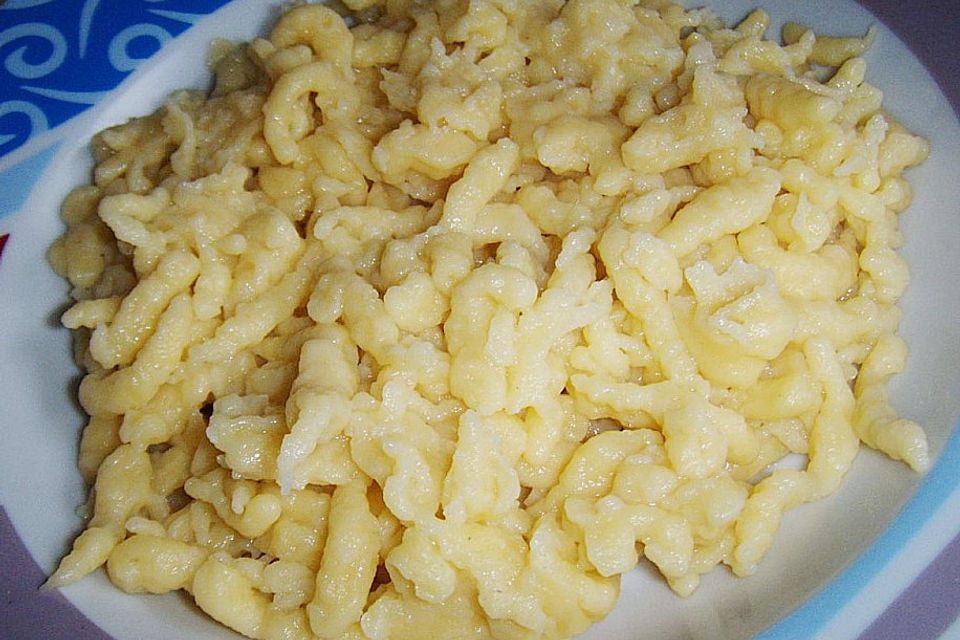 Hausgemachte Spätzle