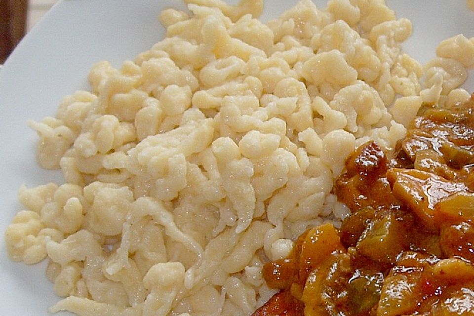 Hausgemachte Spätzle