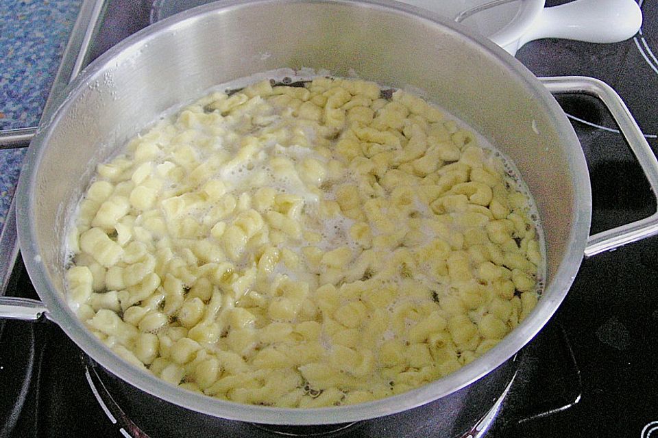 Hausgemachte Spätzle