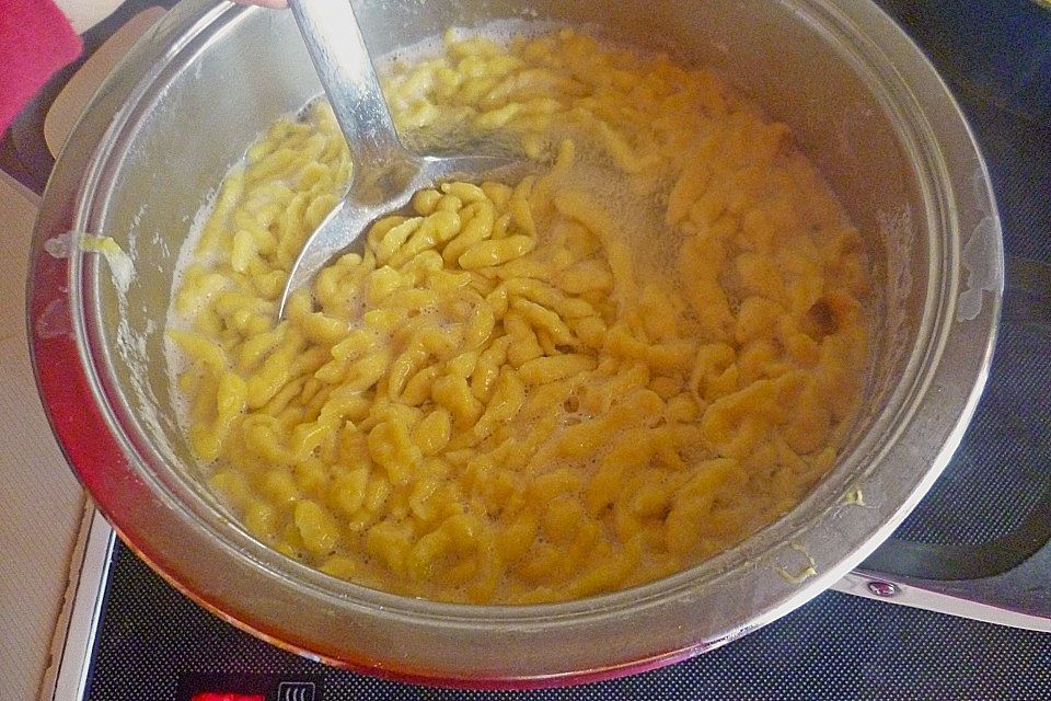 Hausgemachte Spätzle