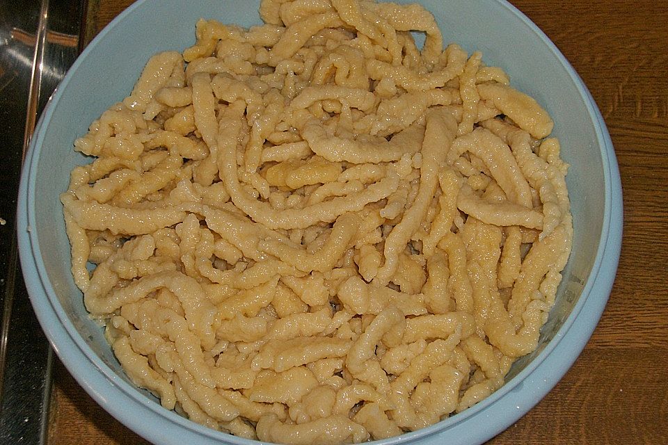 Hausgemachte Spätzle