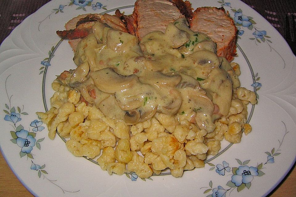 Hausgemachte Spätzle