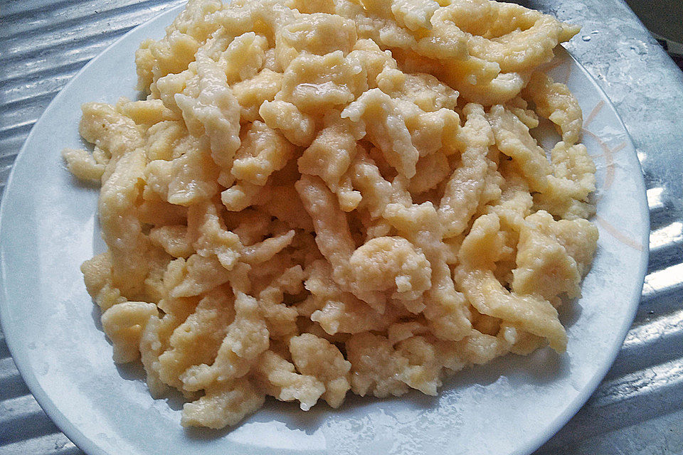 Hausgemachte Spätzle