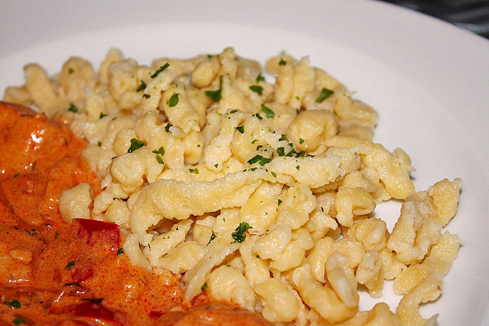 Hausgemachte Spätzle