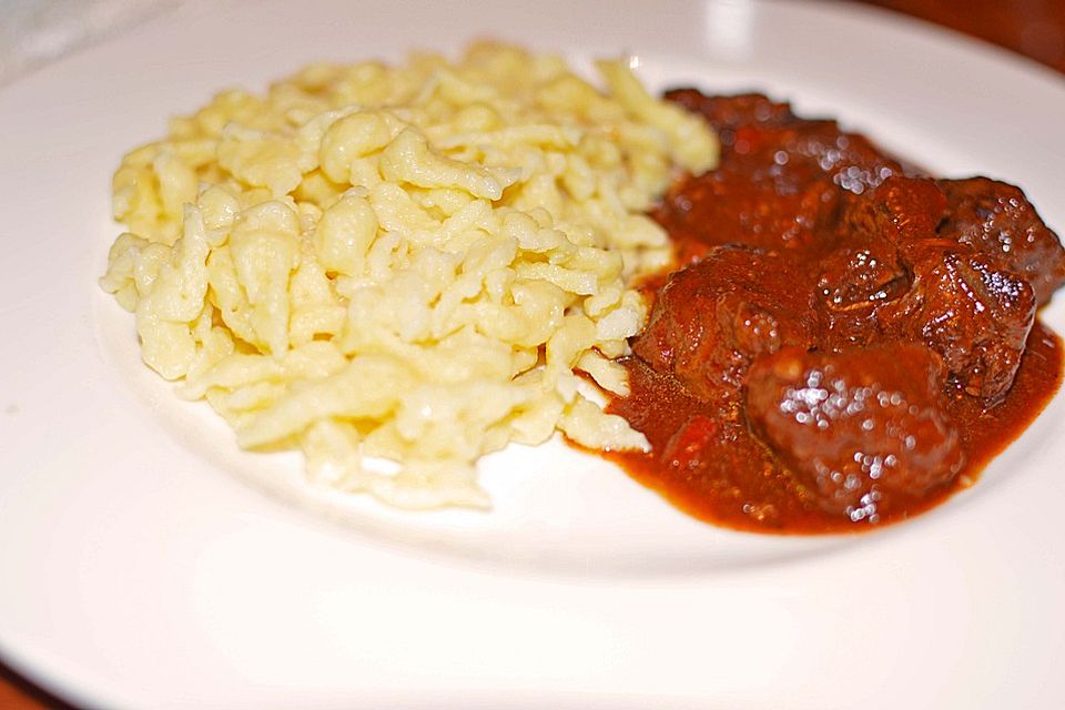 Hausgemachte Spätzle