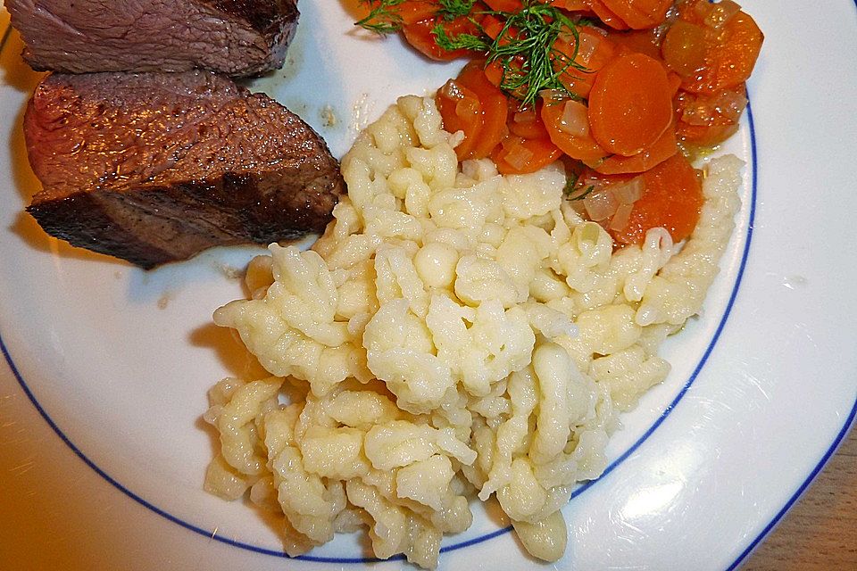 Hausgemachte Spätzle