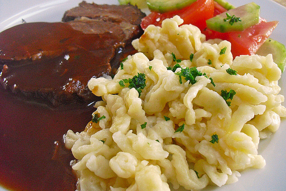 Hausgemachte Spätzle