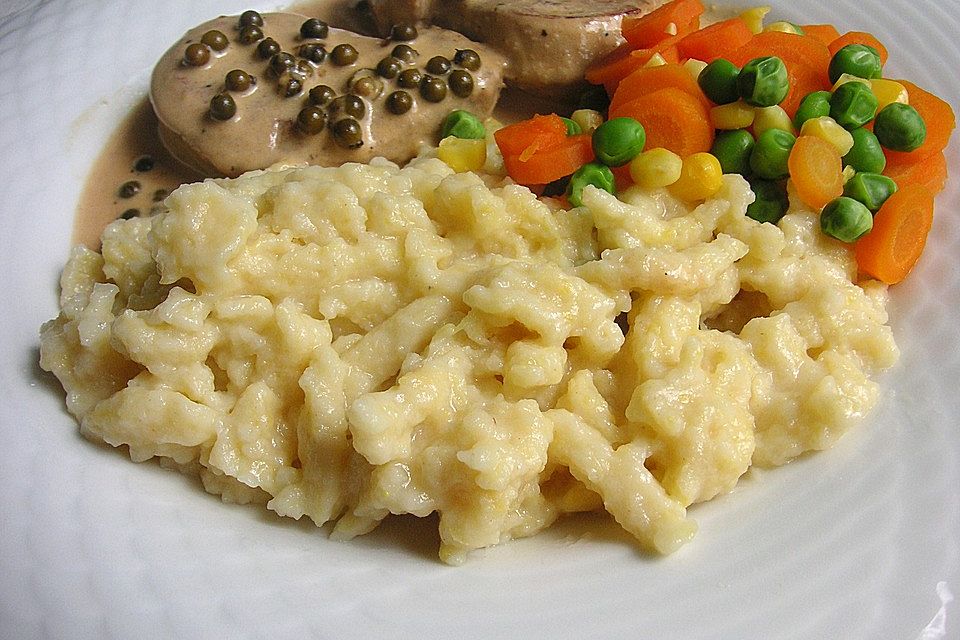 Hausgemachte Spätzle