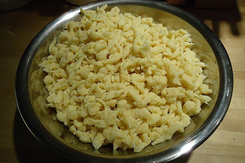 Hausgemachte Spätzle