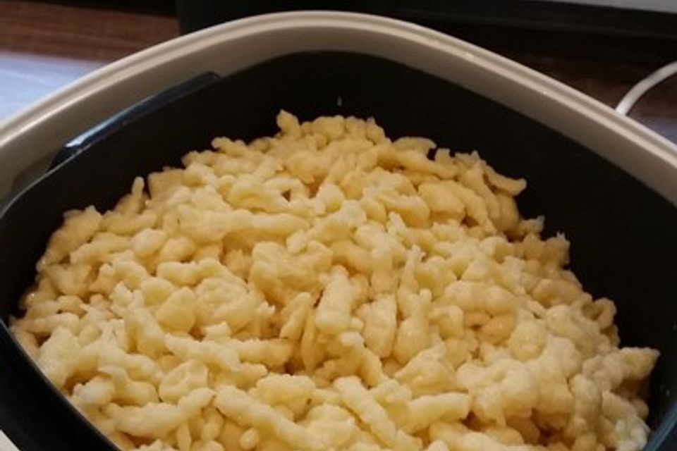 Hausgemachte Spätzle