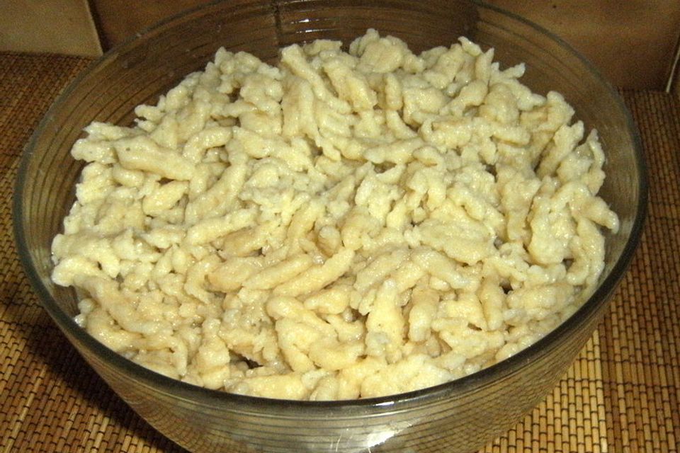 Hausgemachte Spätzle