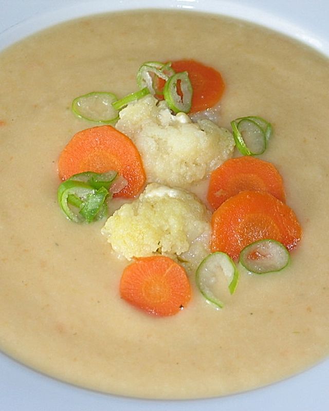 Blumenkohl - Cremesuppe