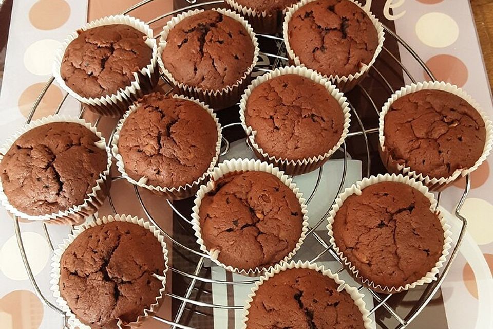 Schoko - Bananen - Muffins