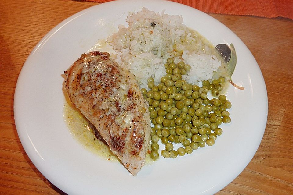 Hähnchenbrust mit Gorgonzola