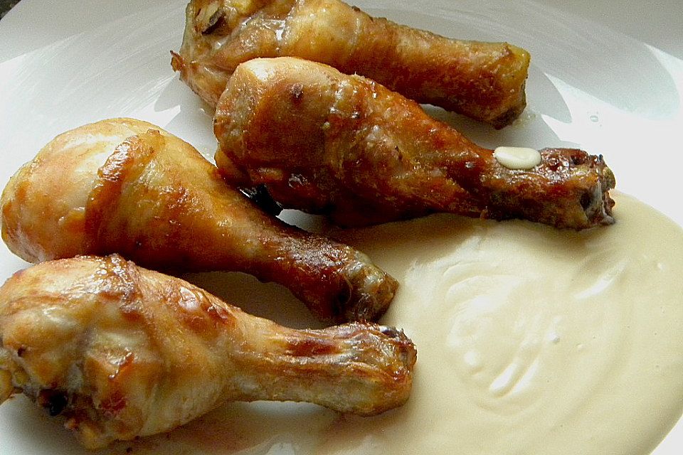 Chicken Wings mit Ingwer - Hoisin - Marinade